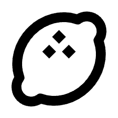 Lemon Icon from Sharp Line - Streamline Material Set