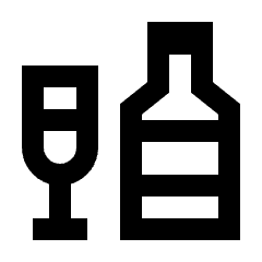 Liquor Icon from Sharp Line - Material Pro Set