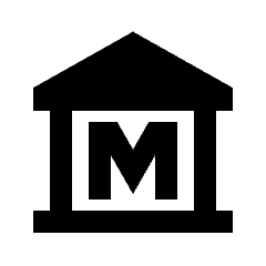 Museum Fill Icon from Sharp Fill - Material Pro Set