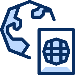 Passport 2 Icon from Cyber Duotone Set