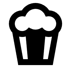 Popcorn Fill Icon from Sharp Fill - Streamline Material Set