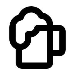 Sports Bar Icon from Rounded Line - Streamline Material Set