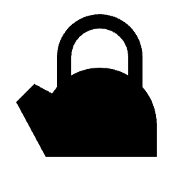 Teapot Fill Icon from Sharp Fill - Material Pro Set