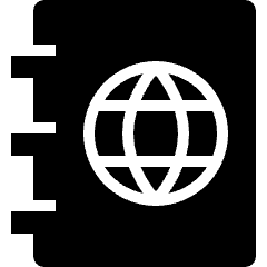 Travel Passport Icon from Nova Solid Set