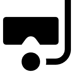 Travel Scuba Diving Icon from Nova Solid Set