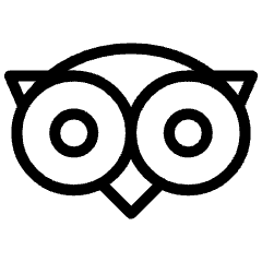 Tripadvisor Logo Icon from Ultimate Light Set
