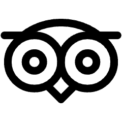 Tripadvisor Logo Icon from Ultimate Regular Set