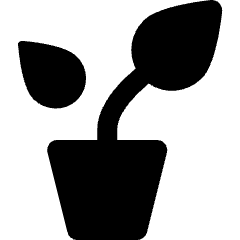 Plant Nursing Pot Spout Icon from Nova Solid Set