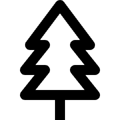 Plant Pine Icon from Nova Line Set