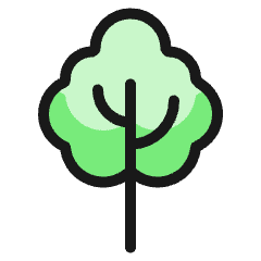 Tree 2 Icon from Ultimate Colors Set