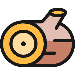 Tree Log Icon from Ultimate Colors Set