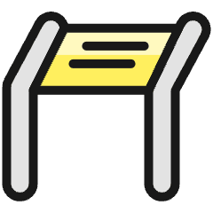 Trekking Shelter Icon from Ultimate Colors Set