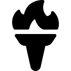 Trends Torch 1 Icon from Ultimate Bold Set