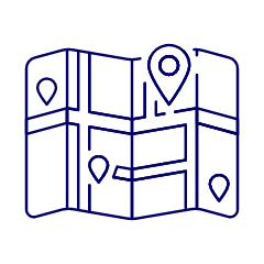 Pin On Map Illustration from UX Line Set