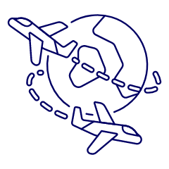Round Trip Illustration from UX Line Set