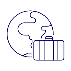 Travel Baggage 2 Illustration from UX Line Set