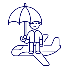 Travel Insurance 1 Illustration from UX Line Set