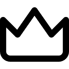 Crown Icon from Core Remix Set