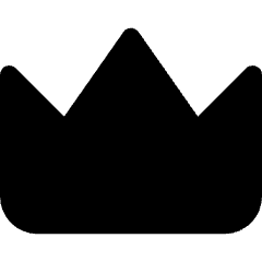 Crown Icon from Core Solid Set