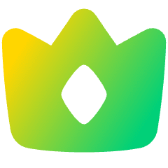Crown Icon from Plump Gradient Set