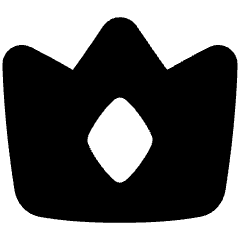 Crown Icon from Plump Solid Set