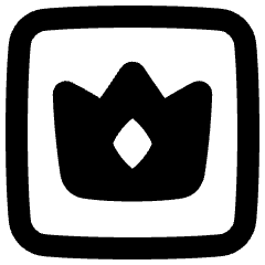 Crown Square Icon from Plump Remix Set