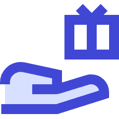 Give Gift Icon from Sharp Duo Set
