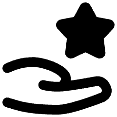 Give Star Icon from Plump Remix Set