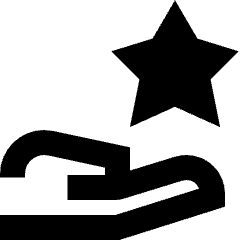 Give Star Icon from Sharp Remix Set