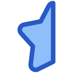 Half Star 1 Icon from Plump Duo Set