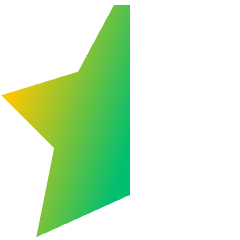 Half Star 1 Icon from Sharp Gradient Set
