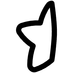 Half Star 1 Icon from Flex Line Set