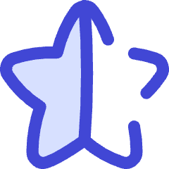 Half Star 2 Icon from Flex Duo Set