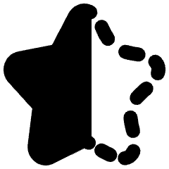 Half Star 2 Icon from Plump Remix Set