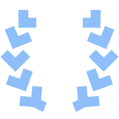 Laurel Award Winner Nomination Icon from Sharp Flat Set