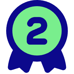 Medal 2nd Place Runner Up Icon from Plump Pop Set