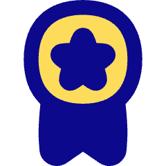 Medal Badge Star Icon from Flex Pop Set