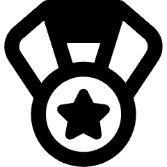 Star Medal 1 Icon from Core Remix Set