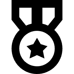 Star Medal 2 Icon from Sharp Remix Set