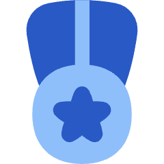 Star Medal 2 Icon from Flex Flat Set