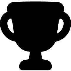 Trophy Icon from Plump Solid Set