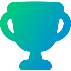 Trophy Icon from Plump Gradient Set