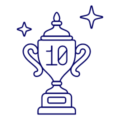 Trophy Ten Illustration from UX Line Set