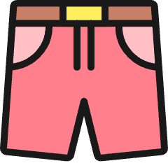 Shorts Icon from Ultimate Colors Set