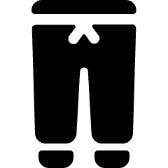 Trousers Calves 1 Icon from Ultimate Bold Set