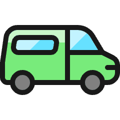 Truck 1 Icon from Ultimate Colors Set