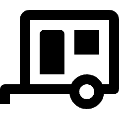 Truck Caravan House Car Icon from Nova Line Icons Set