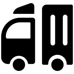 Truck Cargo 1 Icon from Ultimate Bold Set