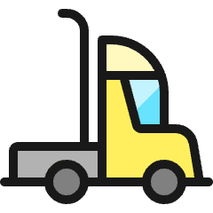 Truck Empty 1 Icon from Ultimate Colors Set