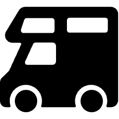 Truck Rv Icon from Ultimate Bold Set